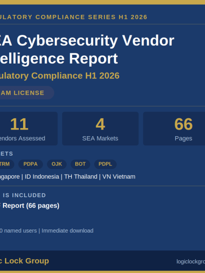 SEA cybersecurity vendor intelligence report